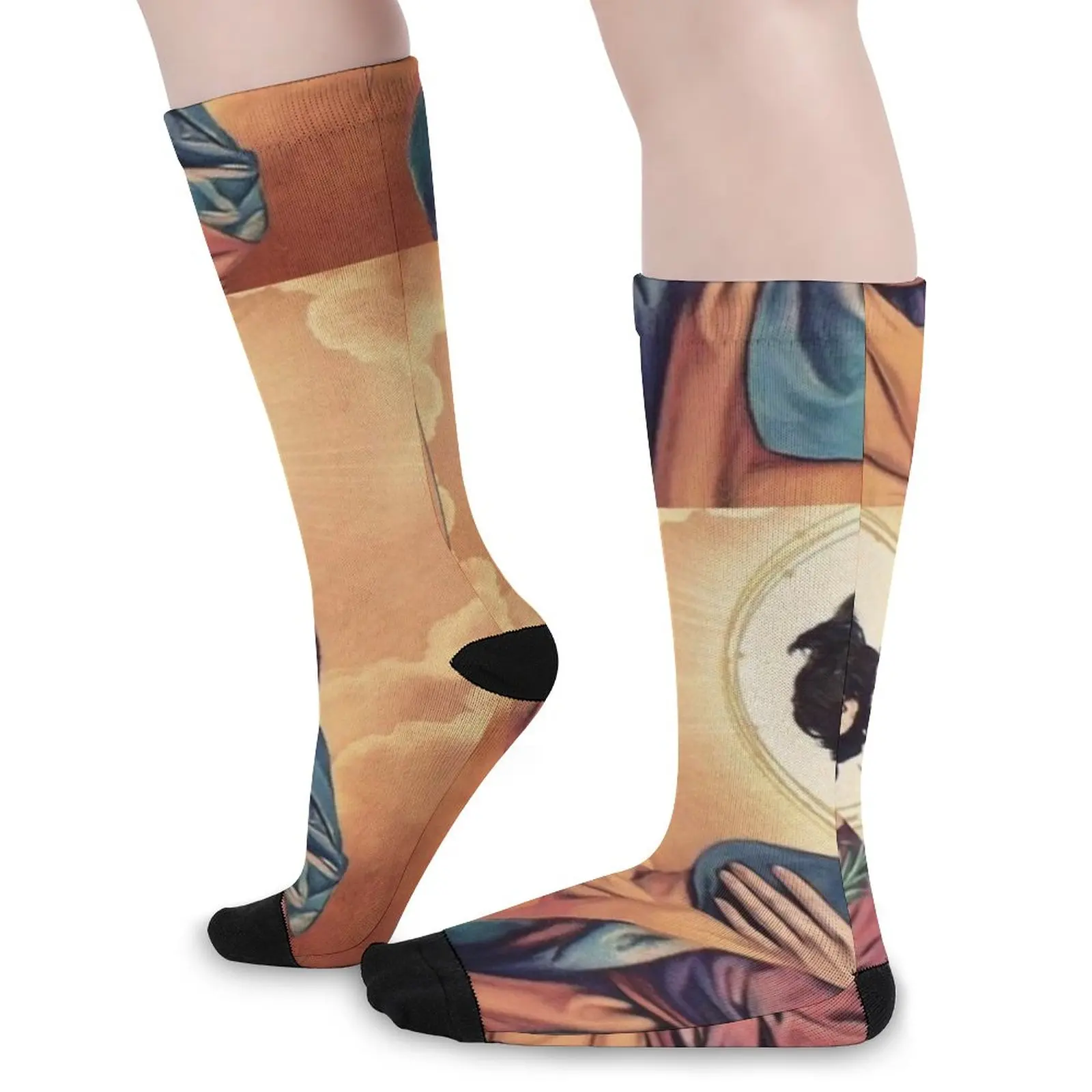 Timothée Chalamet Jesus God Socks designer socks Run Men's sock