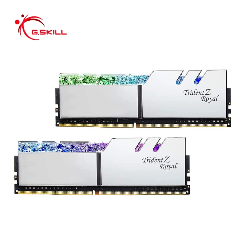 G.Skill Trident Z Royal 16GB 32GB 64GB DDR4 3600Mhz 4000MHz
