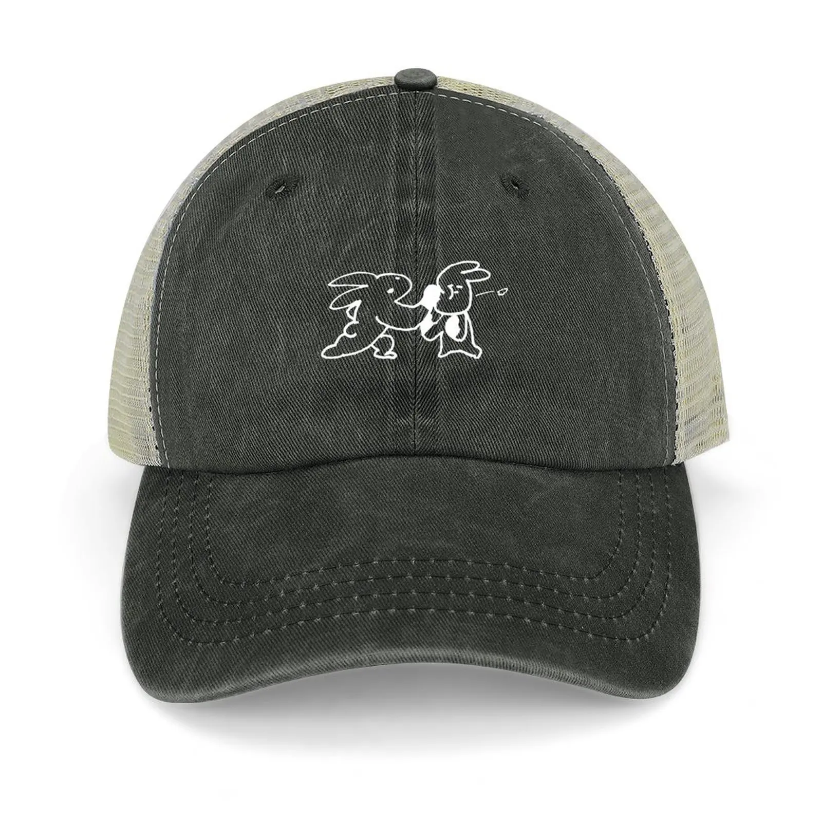 

Rabbits Boxing Match Cowboy Hat Fishing cap Anime Male Women's