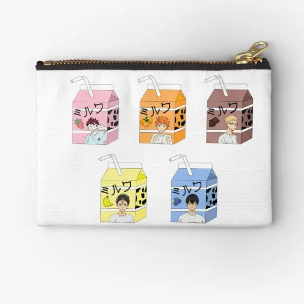 

Haikyuu милые мешочки на молнии, сумка для трусиков, бумажник, носки для мужчин, карман для монет, нижнее белье, маленькая упаковка ключей, чистый косметический для женщин и мужчин, хранение