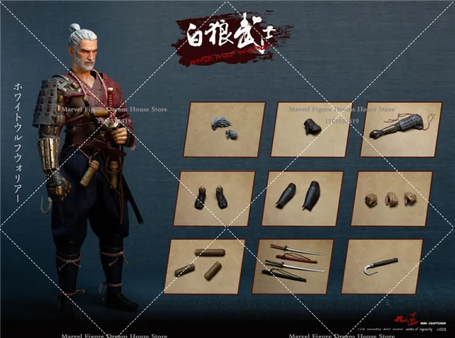 Nine Craftsmen J-001 J-002 J-003 1/6 Scale Collectible CIRI