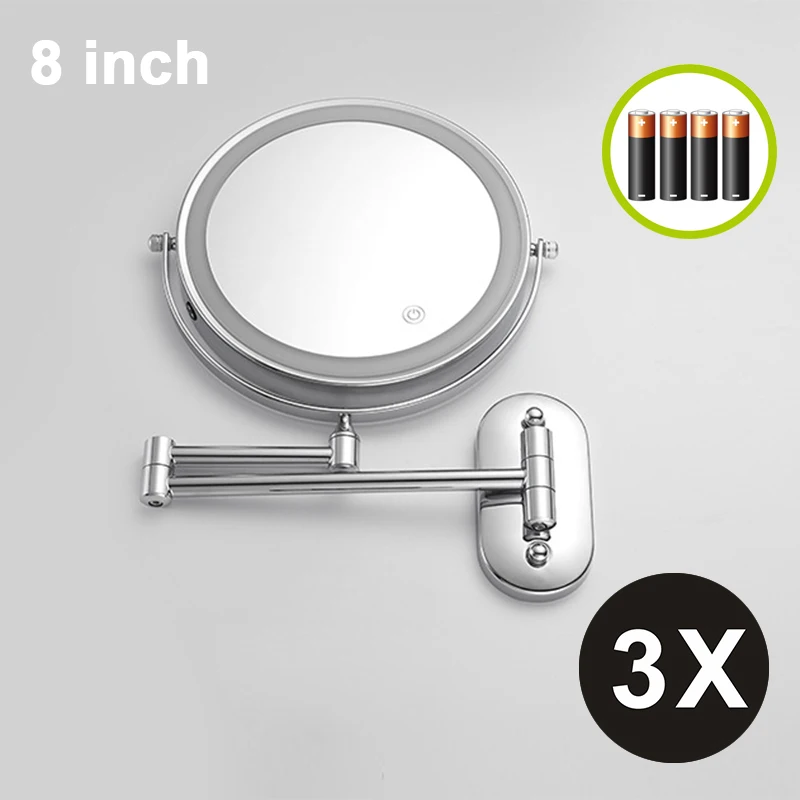 8in Chrome 3X