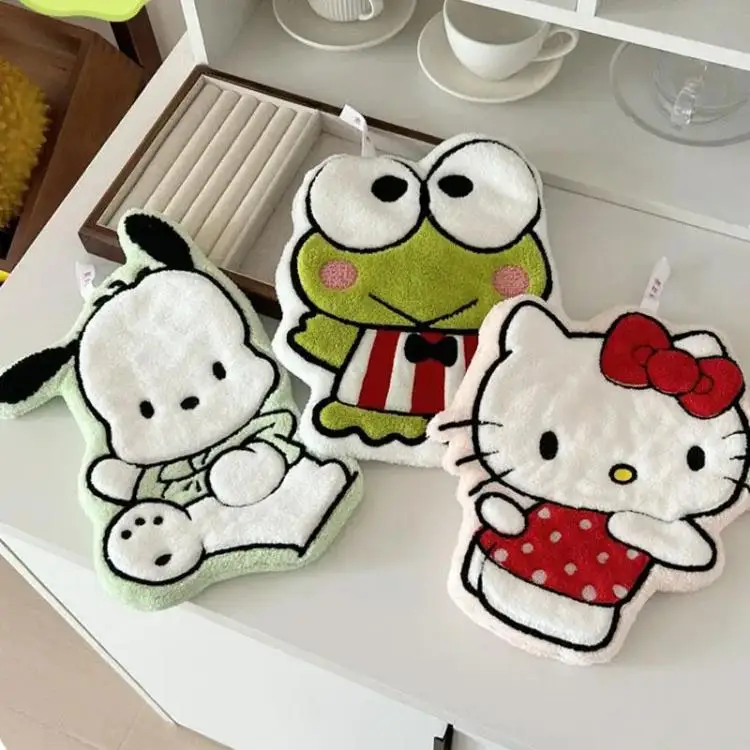 Cute Sanrio towel rolled up