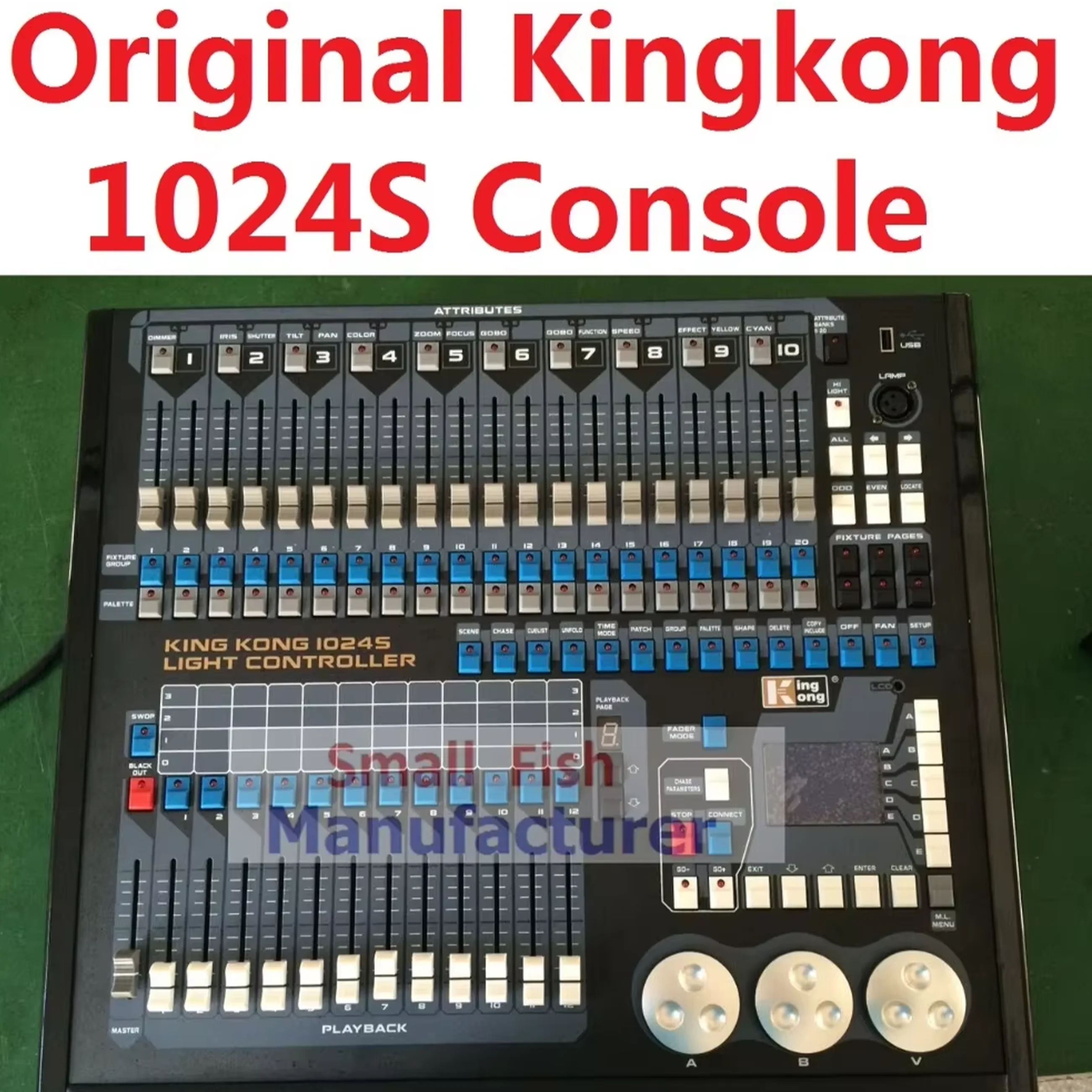 Kingkong 1024S DMX512 Controller: A Professional Stage Lighting Console ...