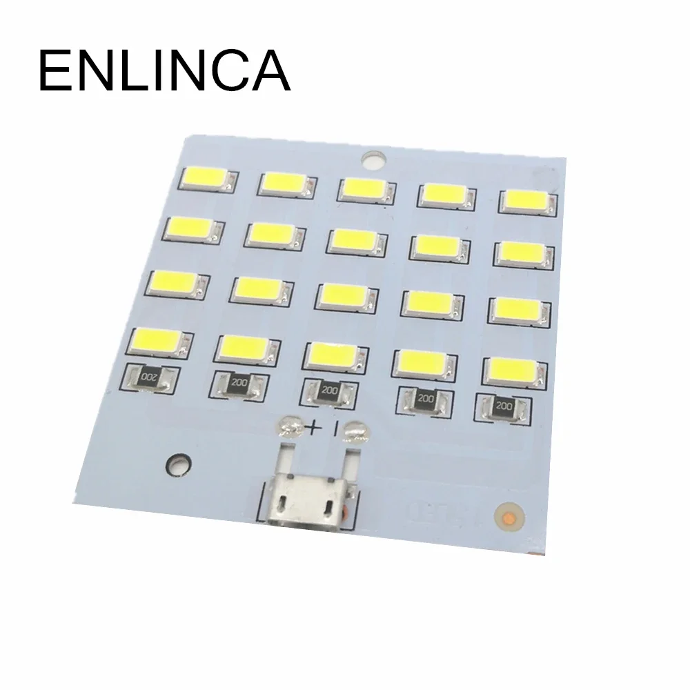 รูปสินค้า แผงไฟ LED 20 ดวง USB สำหรับไฟฉุกเฉิน