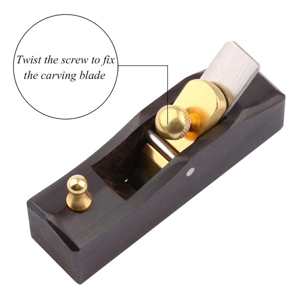 Mini Hand Planer Wood Planer Hand Tool Flat Bottom Trimming Plane for Wood Planing Surface Smoothing