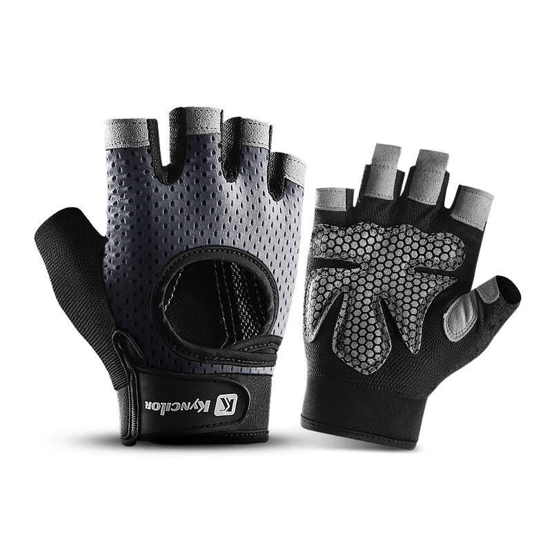 

Sports Cycling Gloves Half Finger Anti-slip Wear Resistant Breathable Men Women Autumn Summer Bicycle MTB Gym Fitness Gloves