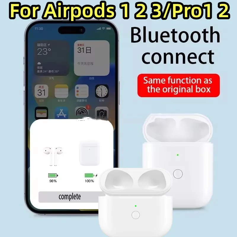 Description Picture 3 of itemReplacement Earphone Charger Case Wireless Charging Box Fits for AirPod 3 Top Quality A2564 a2565 A2566 MagSa USB‑C （3nd Gen)