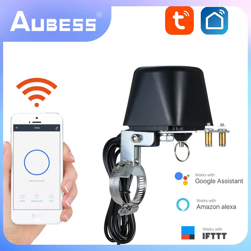

Tuya Zigbee Water Valve Gas Shutoff Controller Support Alexa Google Assistant Smart Wireless Control Tuay Smart Smart Life App