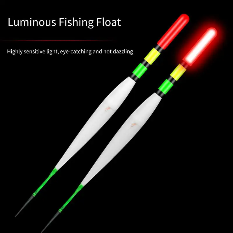 Glow Bobbers For Night Fishing Led Bobber Fishing Floats With High  Brightness High Visibility Fishing Gear Slip Float With Smart