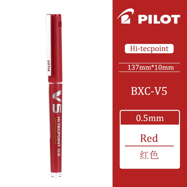 Pilot Hi-Tecpoint Refillable Roller Ball Pen with Liquid Ink