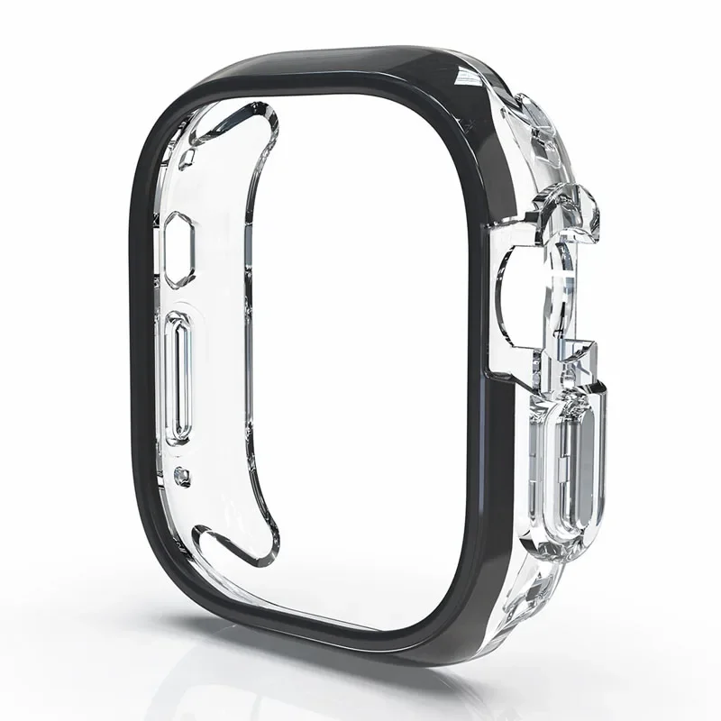 Enhanced Protective PC Case for Apple Watch - Durable Bumper Shell Cover Accessory