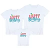 Family Matching Apparel Happy Birthday Party T Shirts Dad Mom Daughter Son T Shirts Family Wear Sold Separately 3
