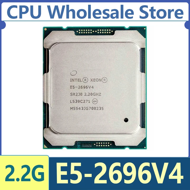 Intel Xeon E5 2696 V4 2696V4 Processor 2.2GHz 22 Cores 55M
