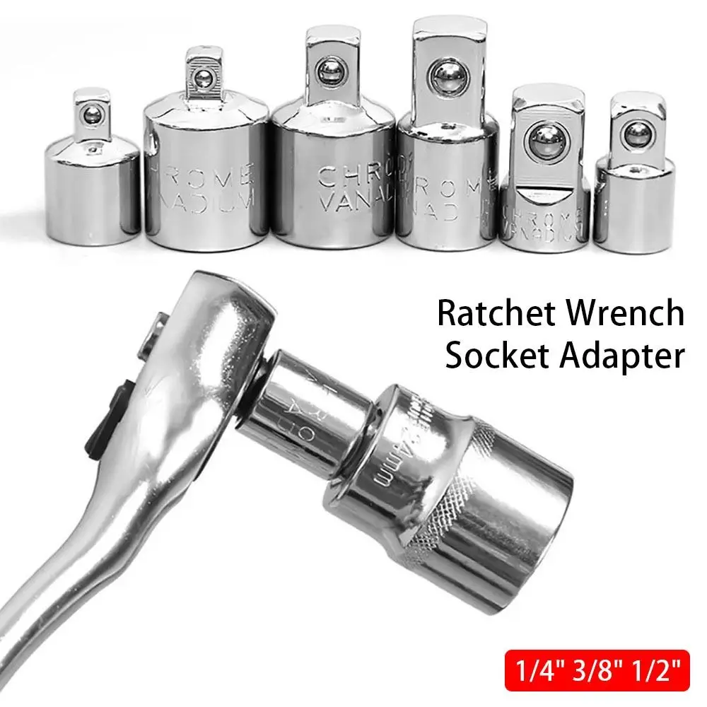 Steel Socket Adapter 1/4 3/8 1/2 Inch for Mechanics and DIY