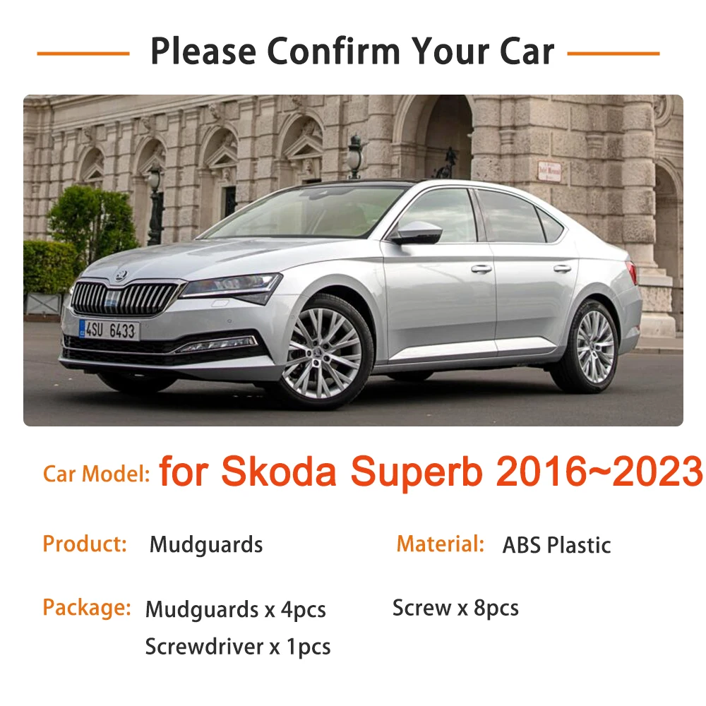 Skoda Superb 3 B8 MK3 3 3V IV 2016 2017 2018 2019 2020 2021 2022 2023 ׼ ӵ尡 ÷   ĸ