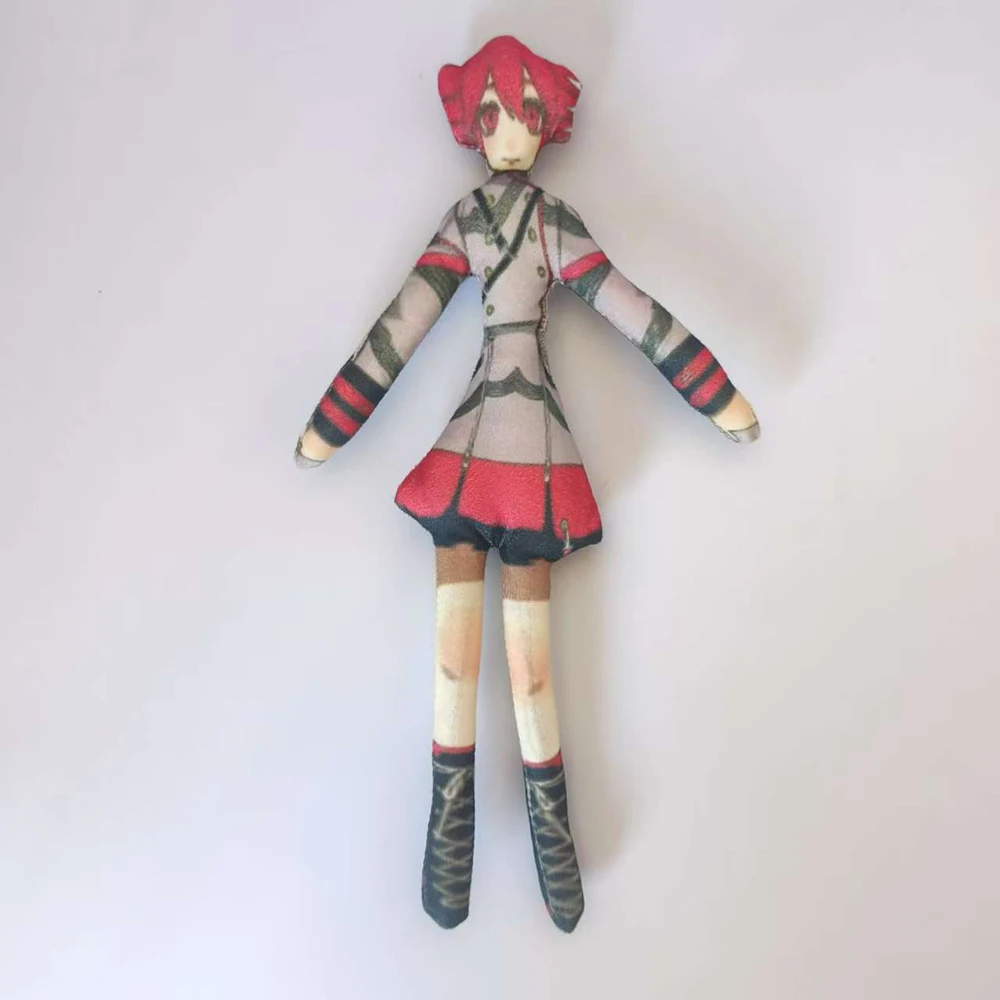 Anime Kasane Teto Cosplay Keychain Plush Cotton Doll Slender Twistable Shape Room Abstract Model Decoration Festival Gift plush toy,plush doll,anime ornament