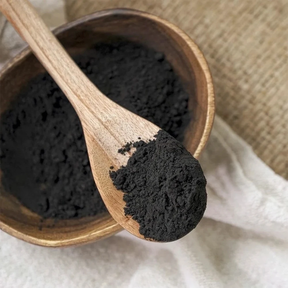 

Mineraali Natural Black Shungite Powders Good for Health Skin Elasticity Avoid EMR Radiations Spiritual House Garden Protections