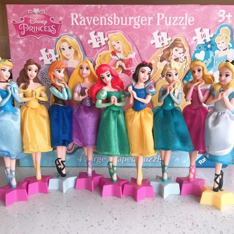 Disney Princess Bella Elsa Anna Cenerentola Luxury Pen Aurora Cartoon Stereo Kawaii Rollerball Pen Cute Novità Pens 0.5Mm Regalo