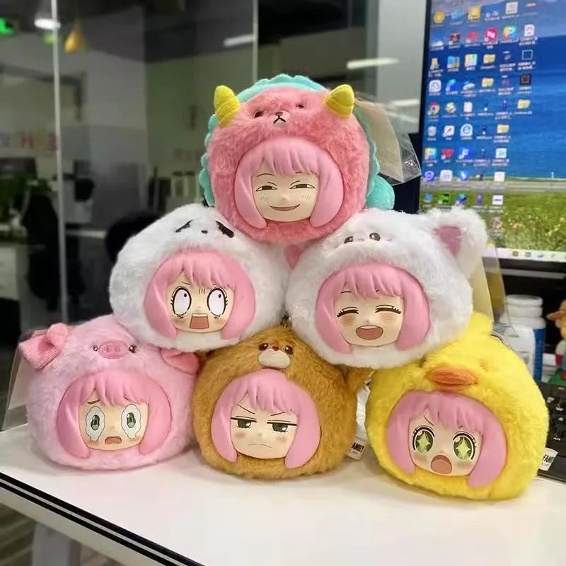 EAKI Spy X Family Anya Forger Vinyl Figure Plush Doll Blind Box