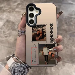Custom Luxury IMD Personalized Photo Phone Cover - Galaxy Note20 (Black)