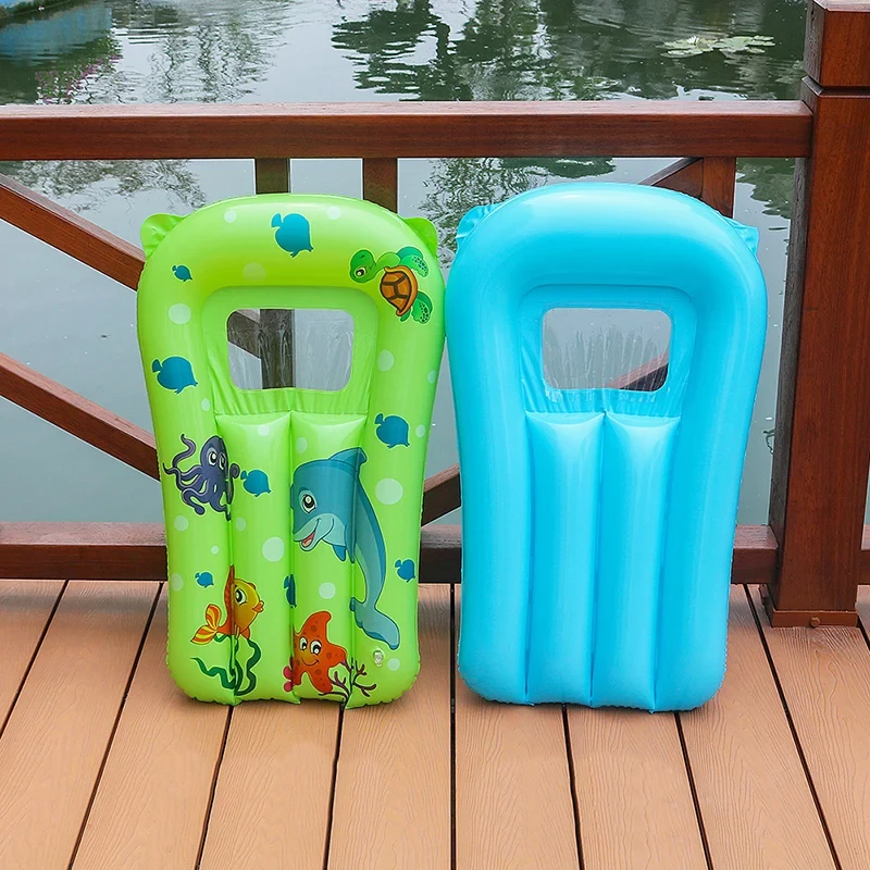 Swimming Pool Float Kids Summer Play Water Games Inflatable Surfboard Bodyboard Toys Swim Training Pool Floats for Children 4-10 5