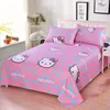 Sanrio hello kitty bed sheet student dorm bed sheet pillowcase girl sheet bedding set quilt bedspread 2