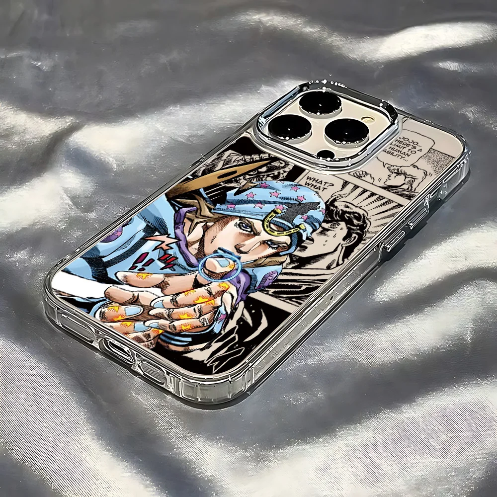 Jojo's Bizarre Adventure Clear Soft Anime Phone Case