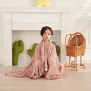 Kangobaby #My Soft Life# Fashion Muslin Swaddle Baby Receiving Blanket Squares Babyroom Decor 100% Cotton Infant Quilt 2
