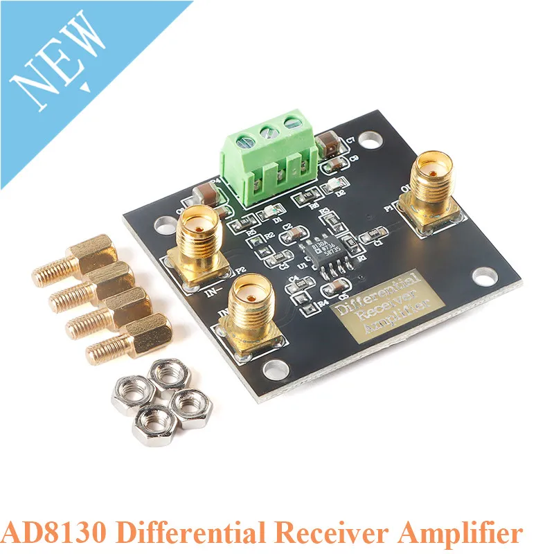 

Плата усилителя дифференциального приемника AD8130, плата модуля дифференциала в односторонний коэффициент отклонения общего режима, низкое шумовое искажение