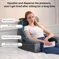 Oreiller de lecture pour lit, repose-bras Extra Large, en mousse à mémoire de forme, pour lire, TV, jeu, confort, lit, chaise 3