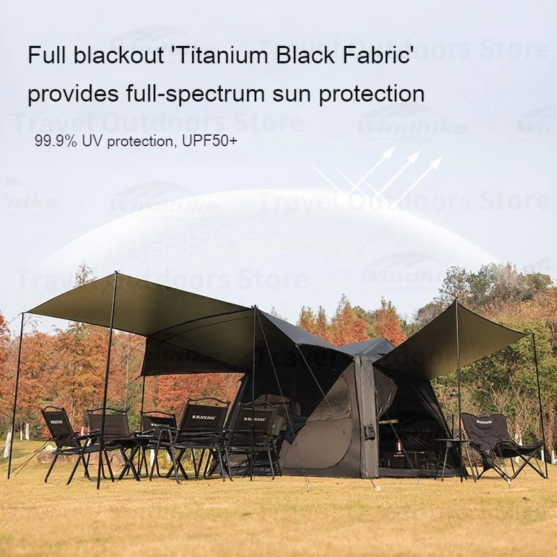 BLACKDOG Inflatable Camping Tent 6