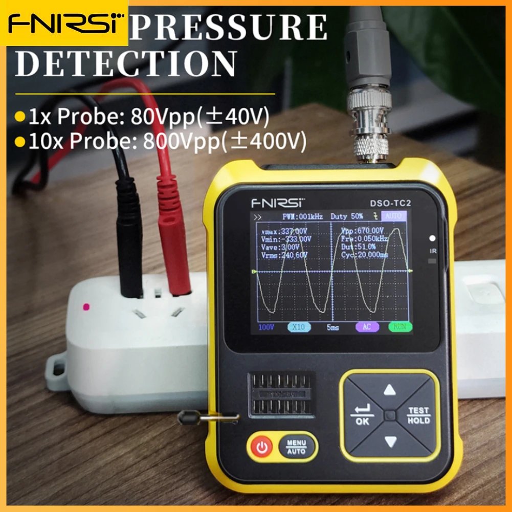 Fnirsi Oscilloscope Fnirsi 2 In 1 Dsotc2 Handheld Portable Digital