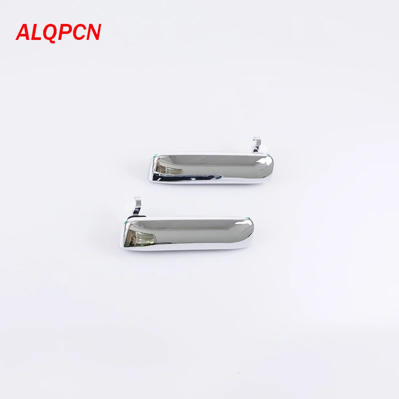 Par De Manijas De Puerta Exteriores Cromadas Para Nissan Patrol Y61 GU (1997-2016) – Lado Izquierdo Y Derecho, Ozeparts