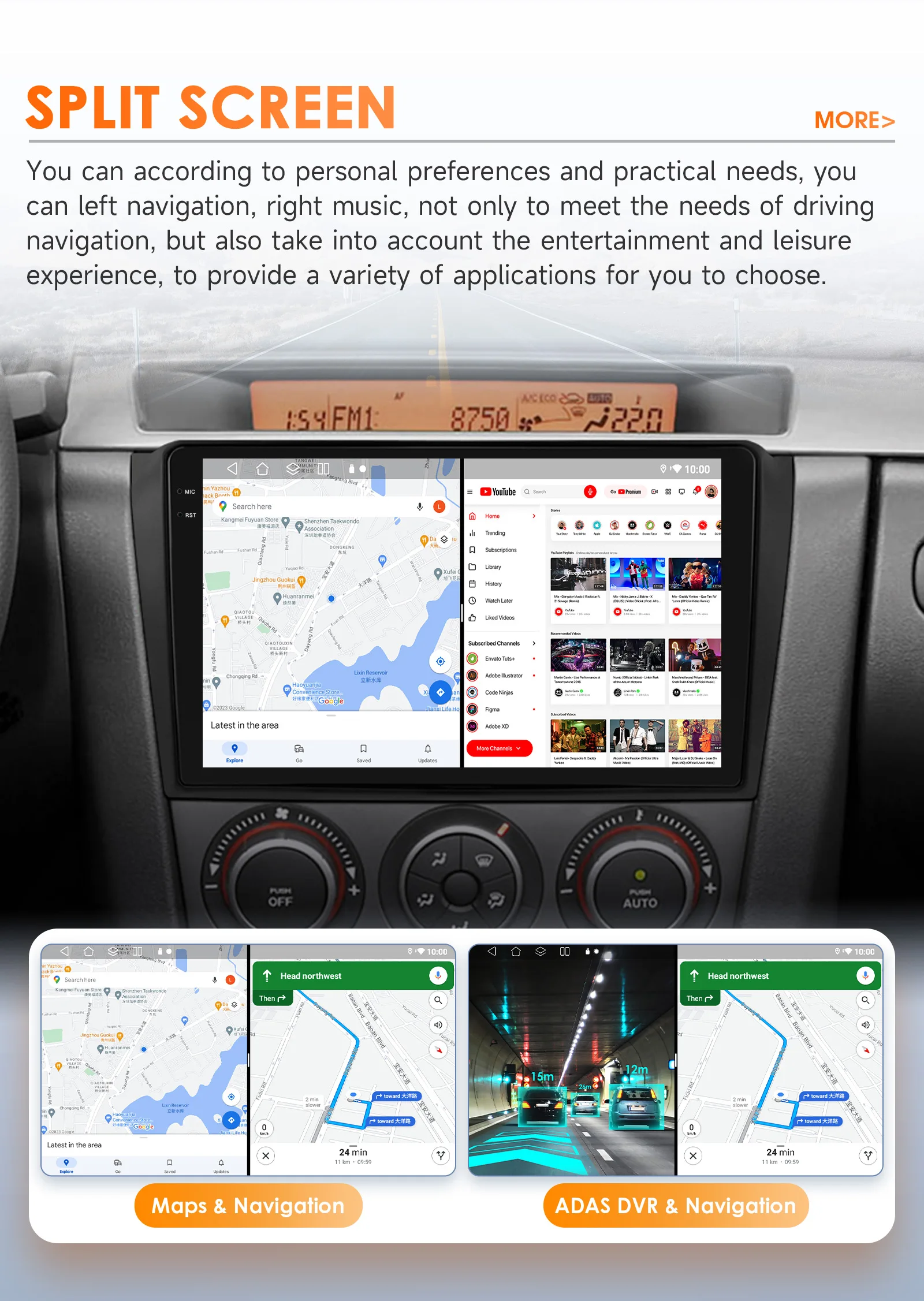Hizpo 8G 128G Autoradio Autoradio Für Mazda 3 2004-2009 Multimedia Player GPS Drahtlose CarPlay Android Auto 4G Von Snapdragon6115 – Detail 39