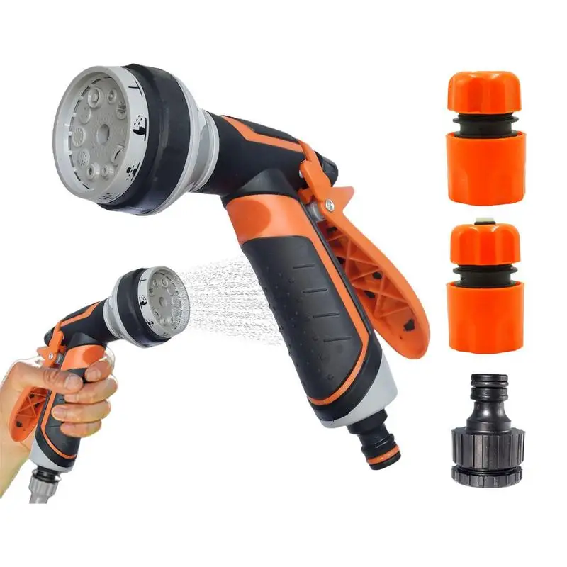 

Garden Hose Nozzle Spray Nozzle Adjustable Nozzle Hose Multifunction Irrigation Sprayer Hose Sprinkle For Cleaning Showering Pet