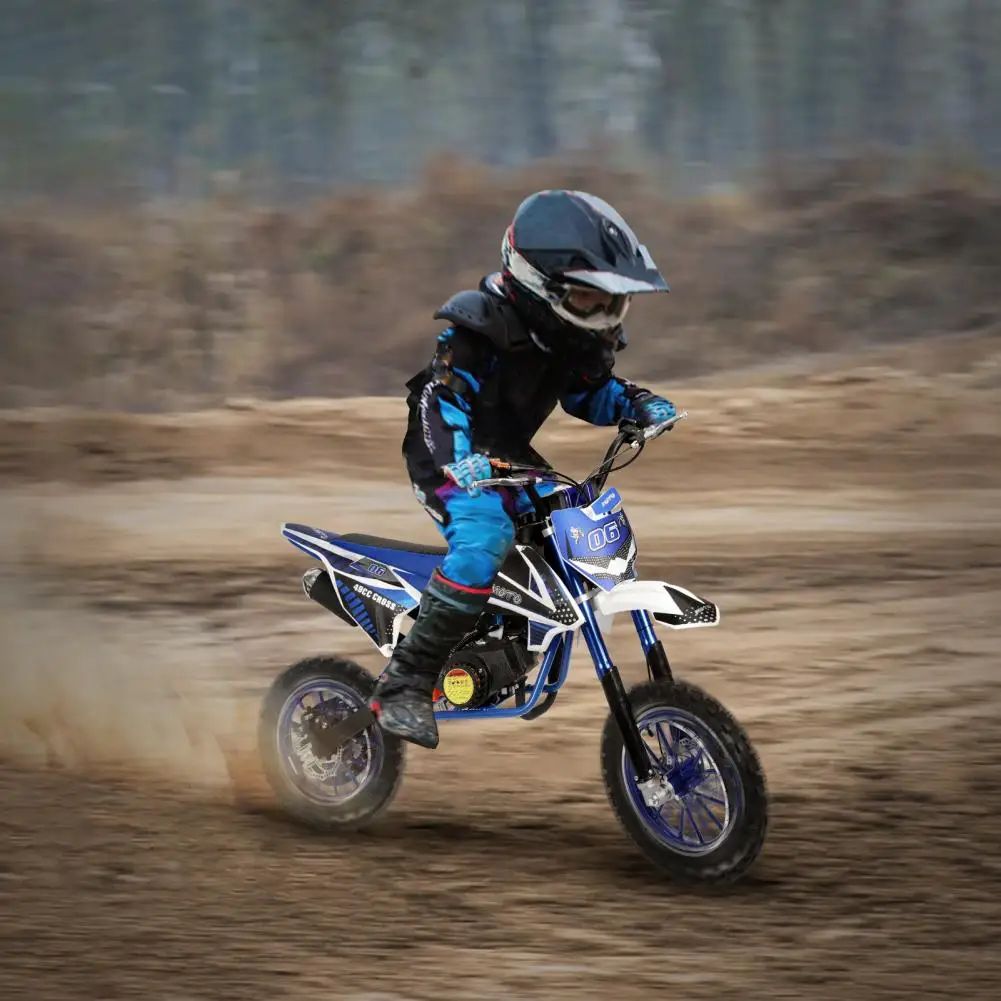 49cc 2-Stroke Kids Dirt Bike Mini Pit Bike Dirt Motorcycle Gas Power Kids Mini Motorcycle Ride On Pocket Motorbike