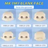 Milky White YMY Doll Replacement Head Face GSC Face Eye OB11 Elf Ear Cat Face Accessories For Obitsu 11, P9, Penny, Nendoroids 2