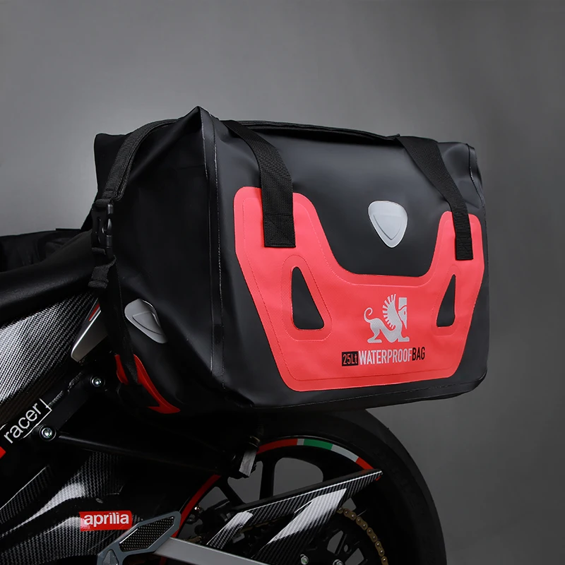 

New Waterproof Motorcycle Ride Racing Moto Helmet Travel Bag Suitcase Saddlebags High-capacity Two Side Tail Bags For Motorbike