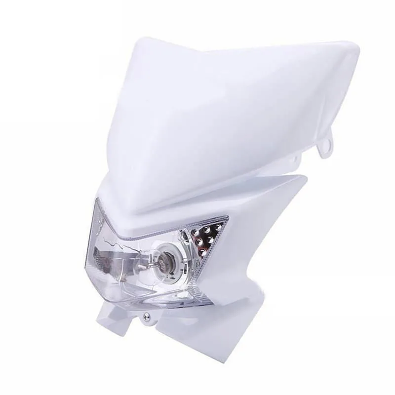 Moto Universale 12V 35W Led Faro Adatto Per Klx 110 Klx 150 Klx 250 Off Road Dirt Pit Bike Motocross Moto