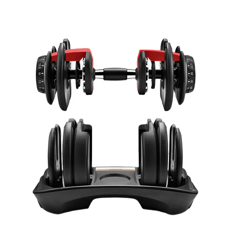 MIYAUP Household Intelligent Men and Women Adjustable Weight Fitness Dumbbell Set
