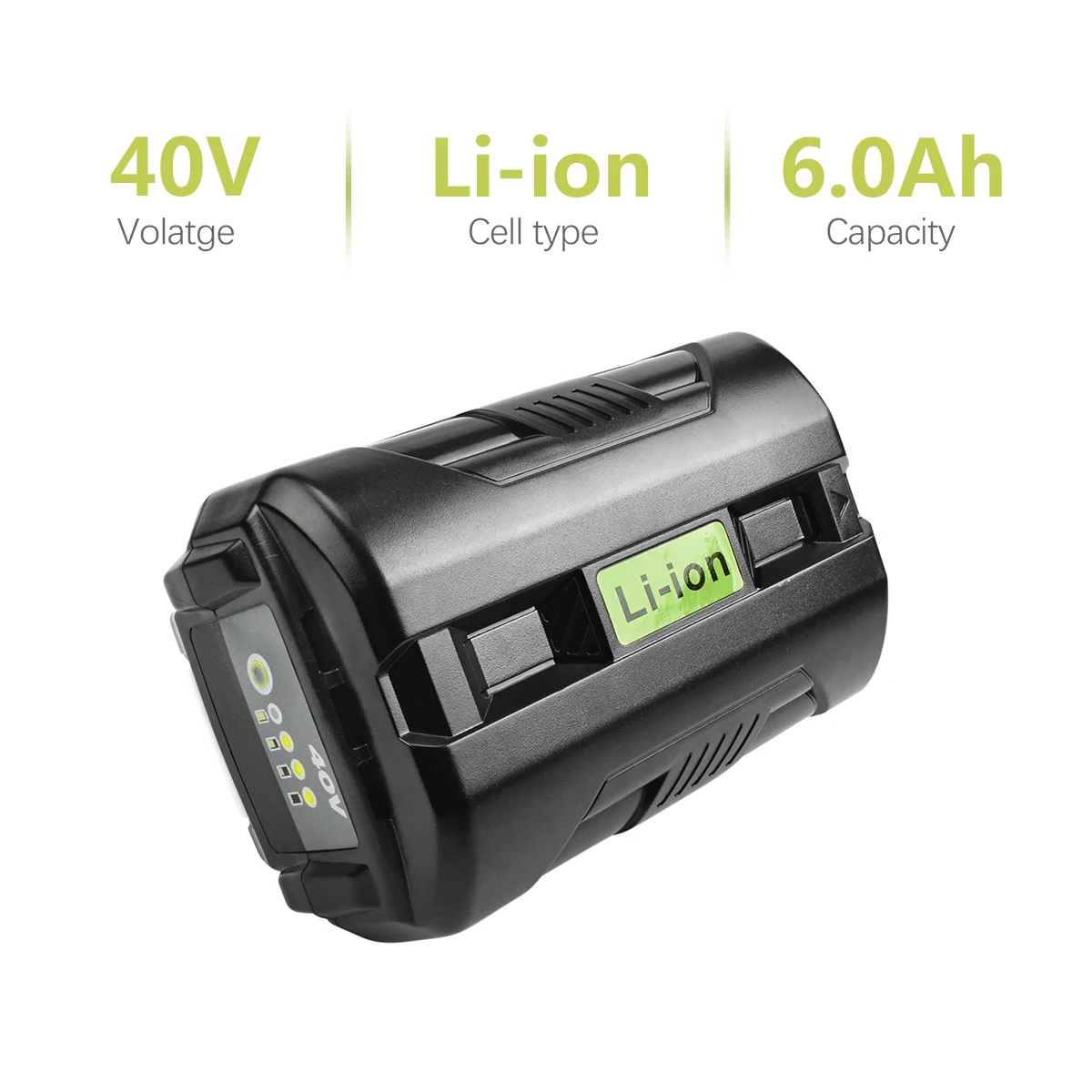 Ryobi 40V lithium Battery Replacement 6000mAh