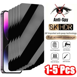 Premium Anti - Spy Privacy Screen Protector - Multi - Pack Option Available - 3PCS Privacy Glass (For iPhone 14)