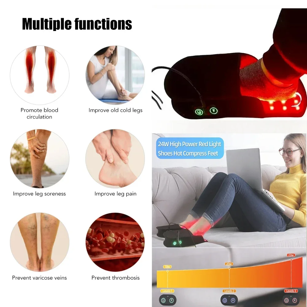 2025 new Home Use LED Therapy Pod Pain Relief Muscle Relax 660 850nm Infrared Red Light Therapy