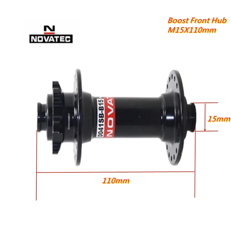 Novatec MTB Tronadoras Maschinen, Throneadora Masse, CNC Noisy Cube, Fahrradzubehör, M15x110mm Boost Naben 32/36 Löcher – Detail 6