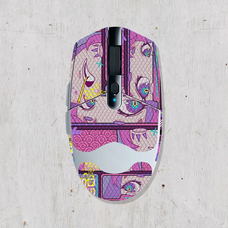 Custom stickers reflective stickers Mouse grip tape skate sticker Non slip suck sweat mouse anti-slip sticker For Logitech G304