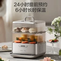 Supor electric steamer multi-function household three-layer breakfast machine steaming and stewing multi-function 1