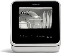 Portable Countertop Dishwasher with 5-Liter Built-in Water Tank - 5-Program System for Home, RV, and Apartment - Wash 1