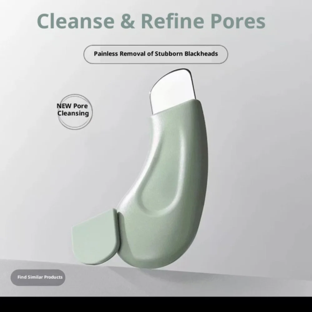 Skin Scrubber Deep Cleansing Blackhead Whitehead Removal Tool for Face Skin Pore Cleaner Skin Care Beauty Tool Facial Scraper