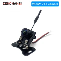 Mini 5.8G FPV 1000TVL Wide Angle 180 VTX Camera 48CH 25MW Transmitter With Base Bracket For RC Model Drone Car Boat DIY 2